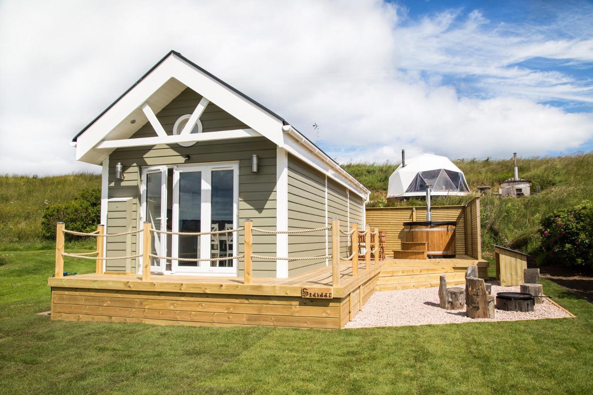 Sauchope Links Holiday Lodge And Glamping Park Крейл Экстерьер фото